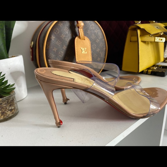 Just Nothing Illusion Red Sole Sandals - Picture 8 of 10